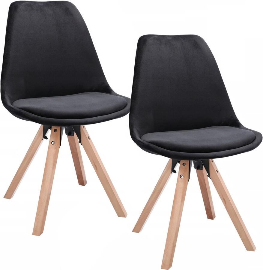 JUMI Sp. z o.o. 2 x Stoel SAIDA zwart