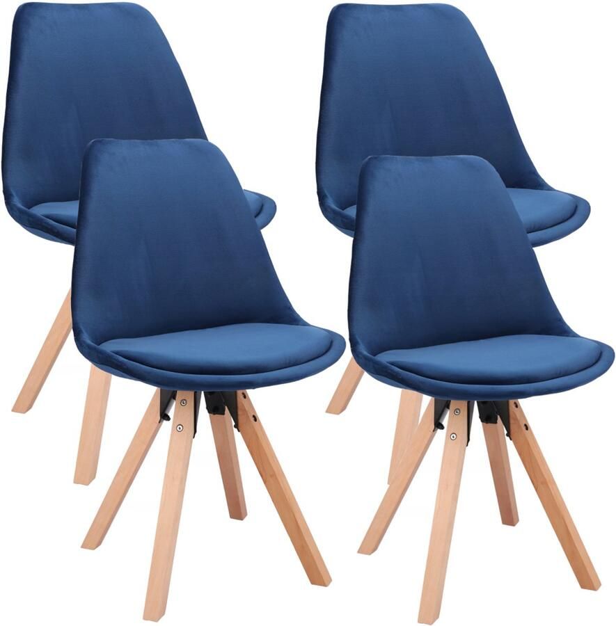 JUMI Sp. z o.o 4 x Stoel SAIDA marineblauw