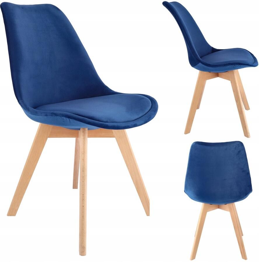 JUMI Sp. z o.o Blauwe BARI stoel (nieuwe codes)