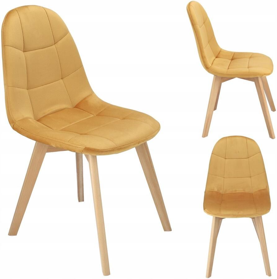 JUMI Sp. z o.o. COLIN mosterd stoel (set poten + schroeven)