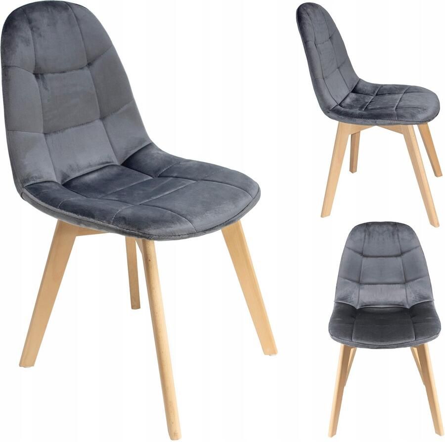 JUMI Sp. z o.o COLIN stoel grijs (set poten + schroeven)