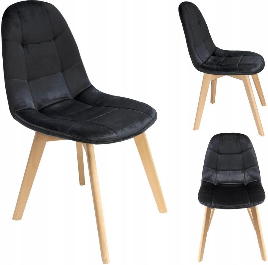 JUMI Sp. z o.o. COLIN zwarte stoel (set poten + schroeven)