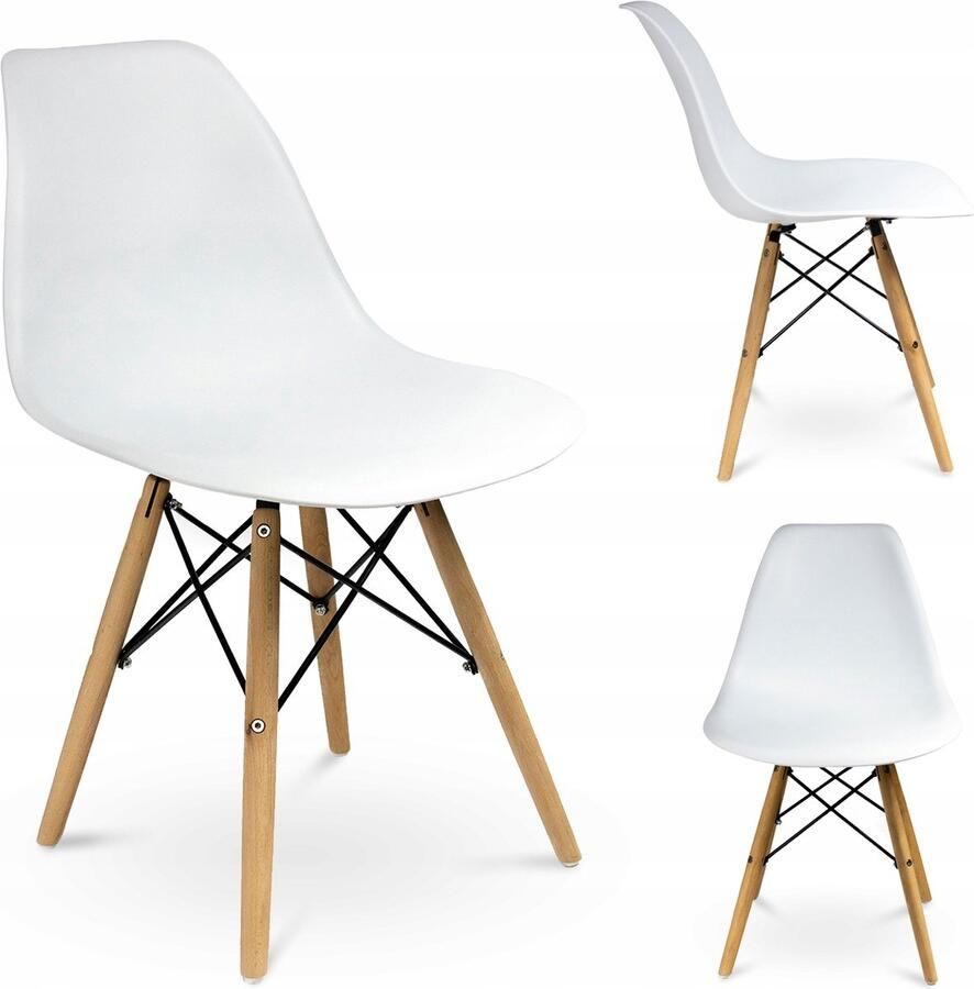 JUMI Sp. z o.o. EVA stoel wit (ikeabox)