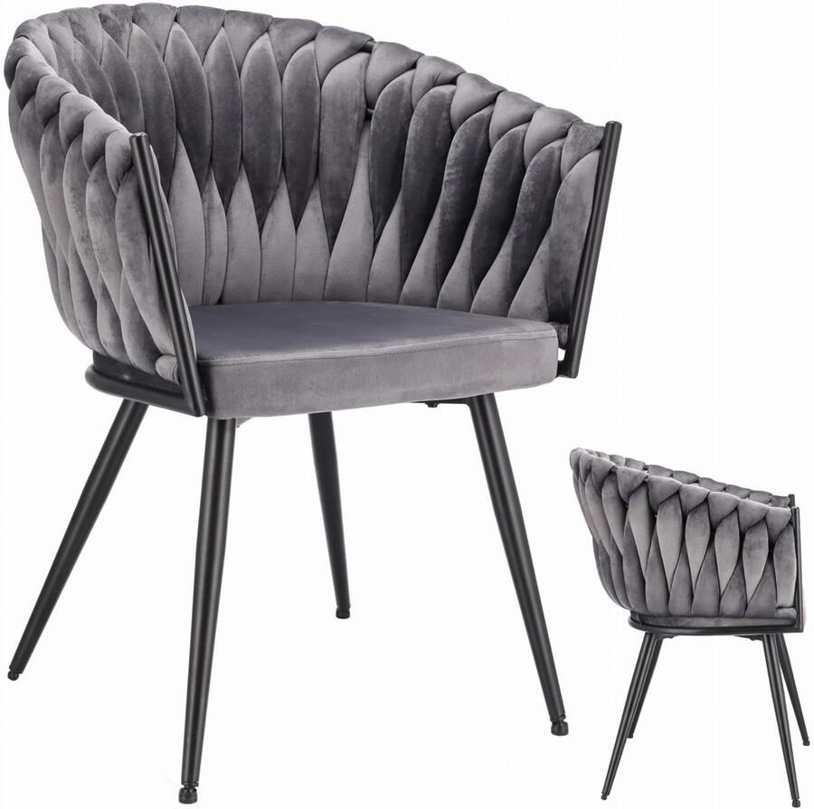 JUMI Sp. z o.o MOLTO stoel grijze poten zwart