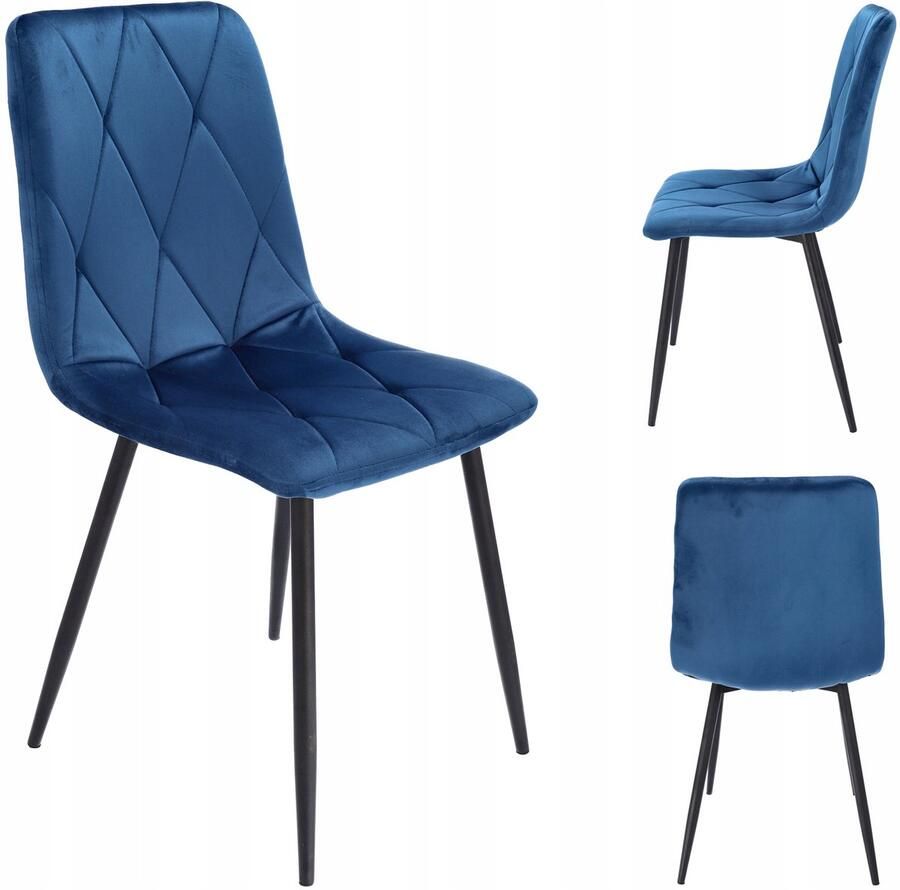 JUMI Sp. z o.o. PIADO marineblauwe stoel (set poten + schroeven)