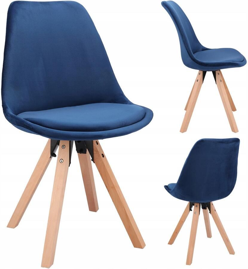 JUMI Sp. z o.o. SAIDA marineblauwe stoel