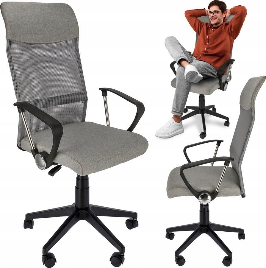 JUMI Sp. z o.o. ZOOM fauteuil stof grijs melange