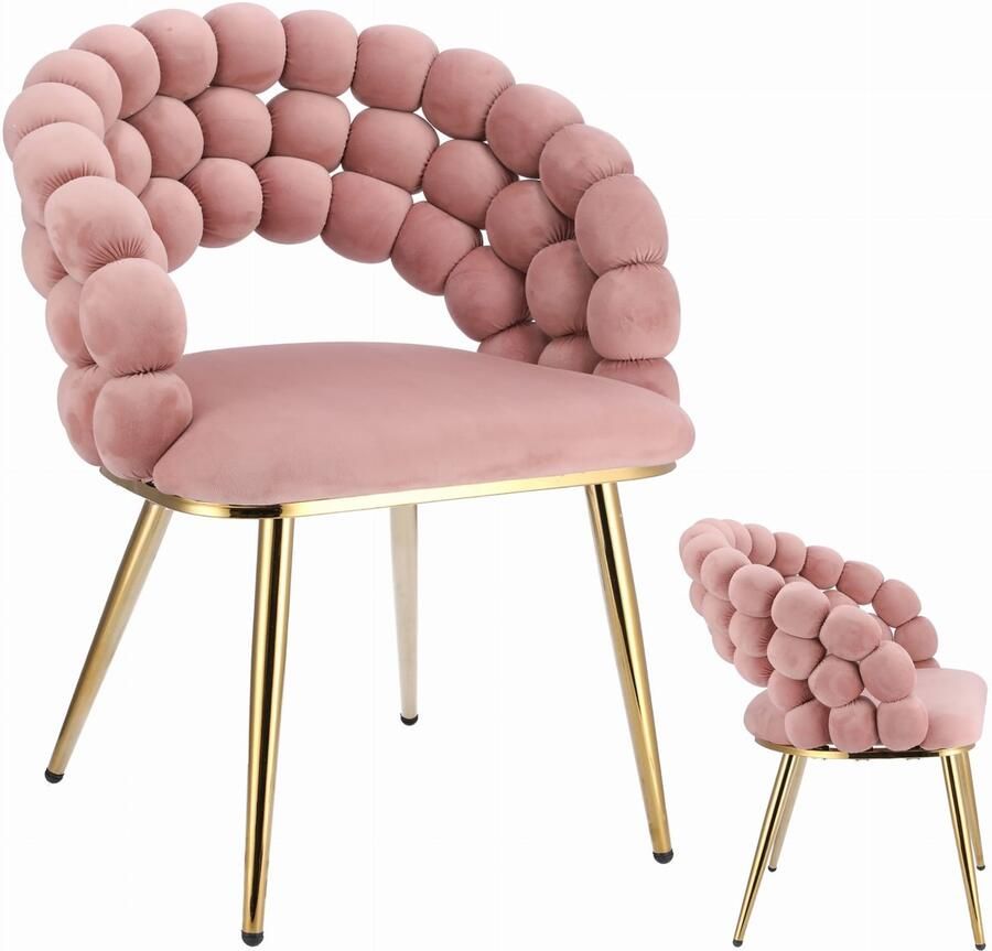 JUMI S.P. z.o.o. BELLA roze stoel