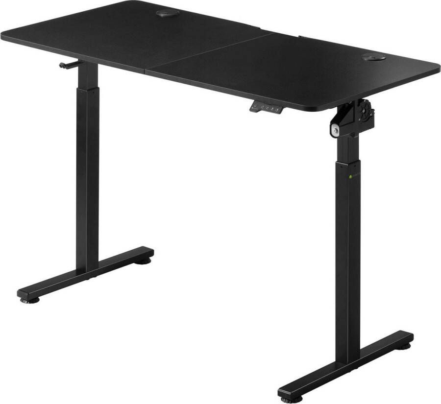 Juskys Elektrisch Verstelbaar Bureau Sta Zit Bureau 120 x 60 cm Zwart