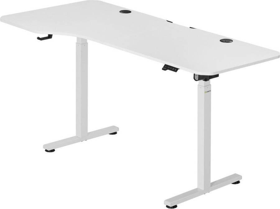 Juskys Elektrisch Verstelbaar Bureau Sta Zit Bureau 160 x 75 cm Wit