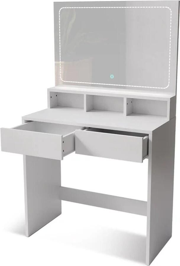 Juskys Kalea kaptafel met LED-verlichting