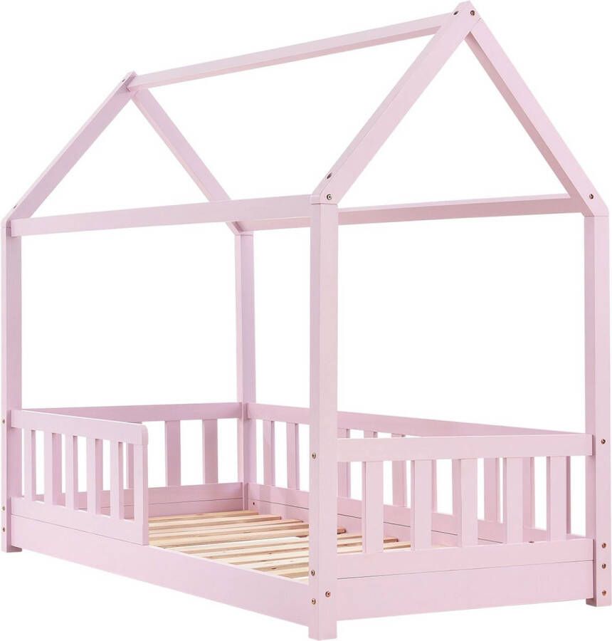 Juskys Kinderbed Marli 80 x 160 cm Roze