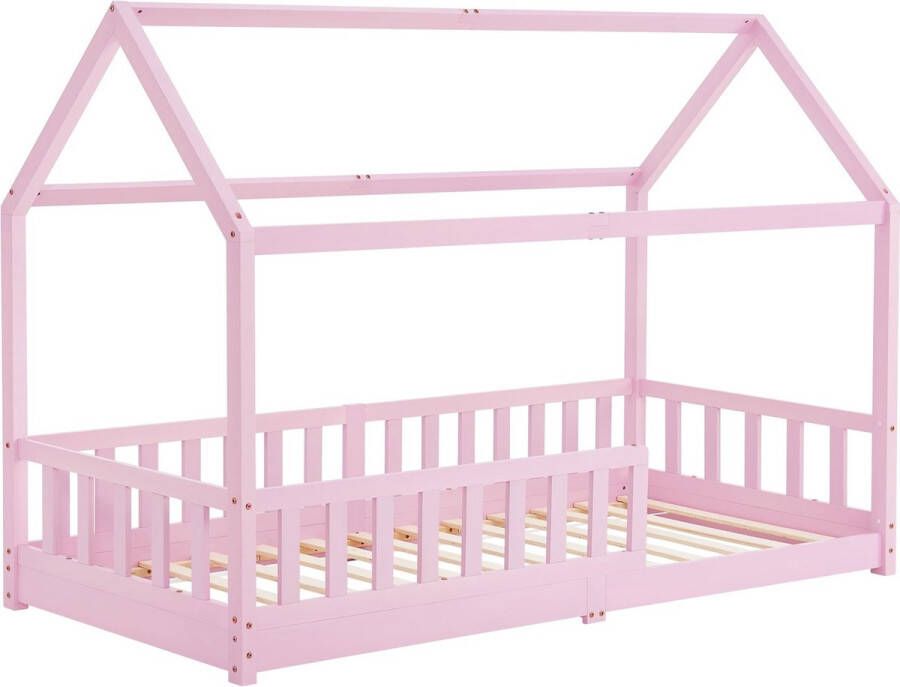 Juskys Kinderbed Marli 90 x 200 cm Roze
