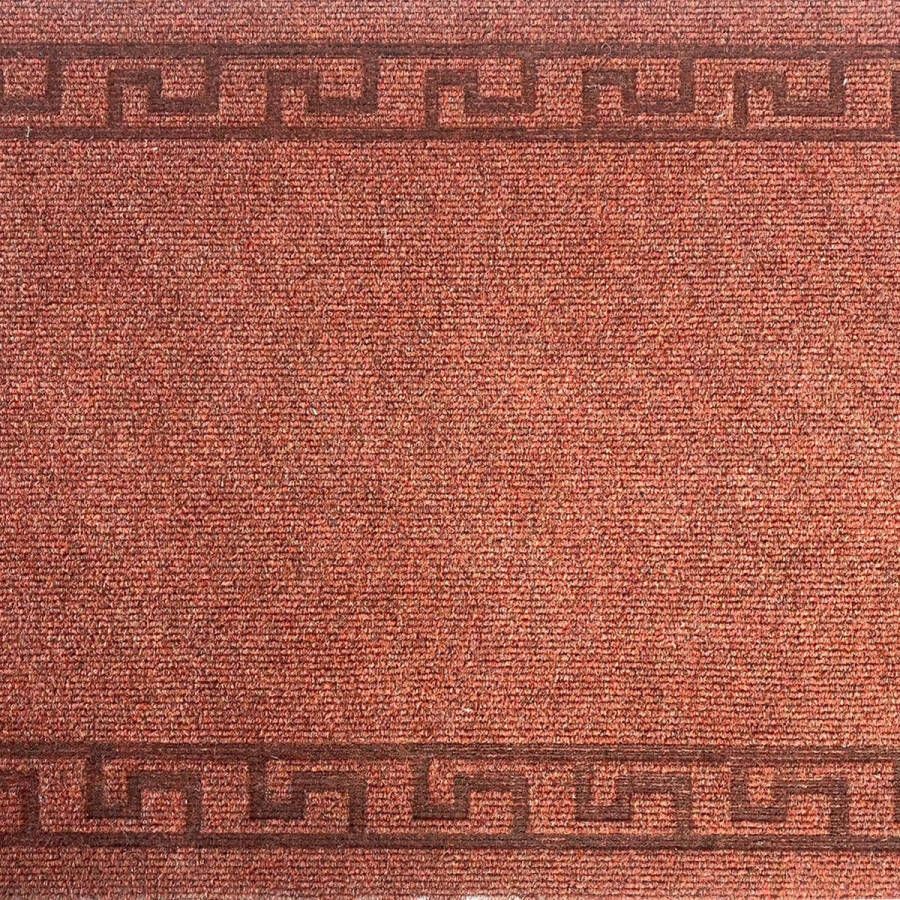 JYG GREECE TERRACOTTA 66x180 cm Antislip keukenloper inkomloper traploper keukenmat Verschillende Afmetingen en Kleuren