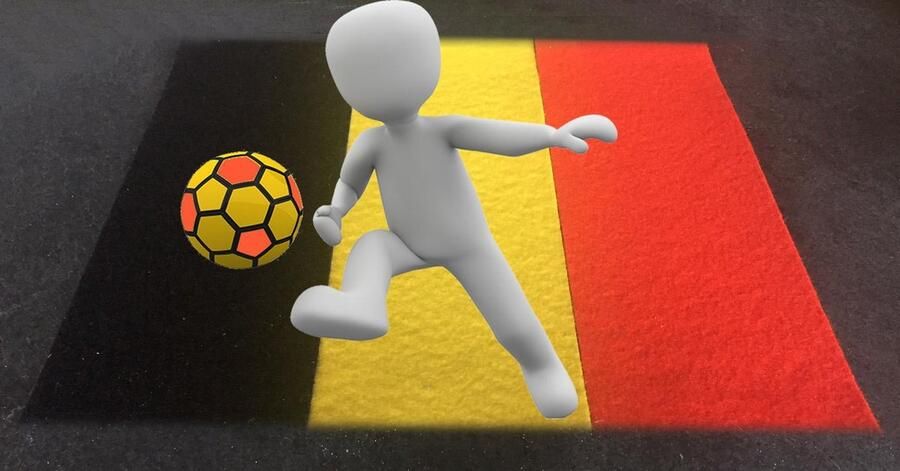 JYG Belgische Driekleur 1m x (1x5m Zwart) + (1x5m Geel) + (1x5m Rood) = 15m2