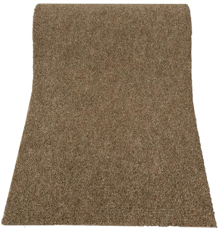 JYG Tapijtloper Keukenloper 100x700cm (=7m) STAR beige 100cm breed variabele lengtes antislip carpetrunner traploper onderhoudsvriendelijk vloerkleed op maat vloerkleed hal tapijt inkom kitchenrunner