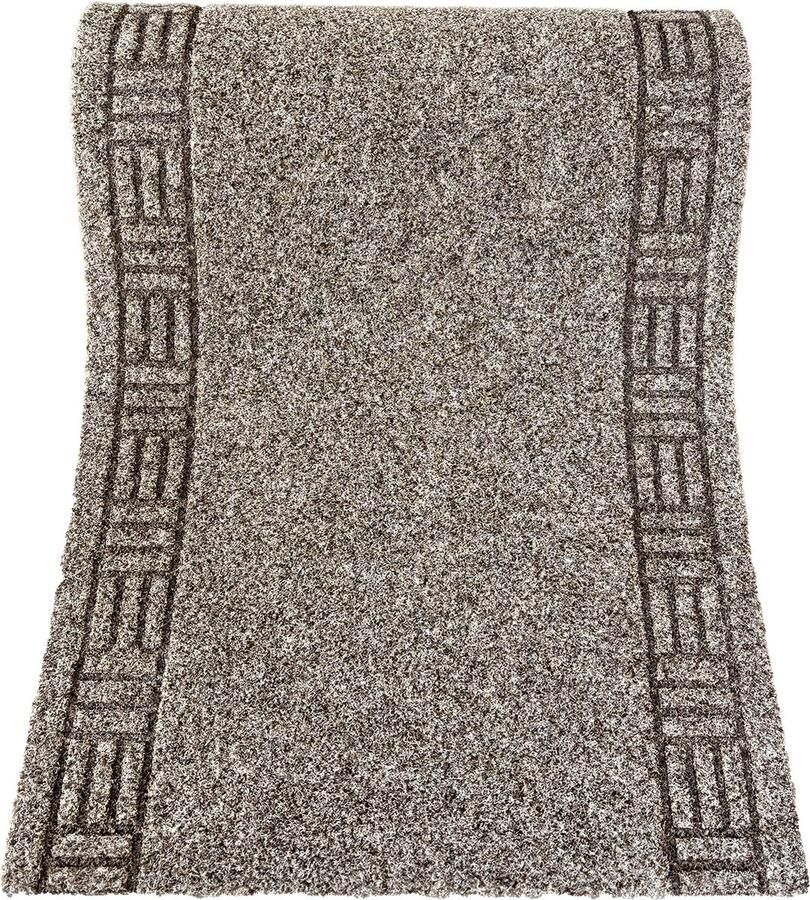 JYG Tapijtloper Keukenloper 66x300cm Monaco beige 66cm breed variabele lengtes antislip onderhoudsvriendelijk vloerkleed op maat vloerkleed hal tapijt inkom traploper kitchenrunner carpetrunner