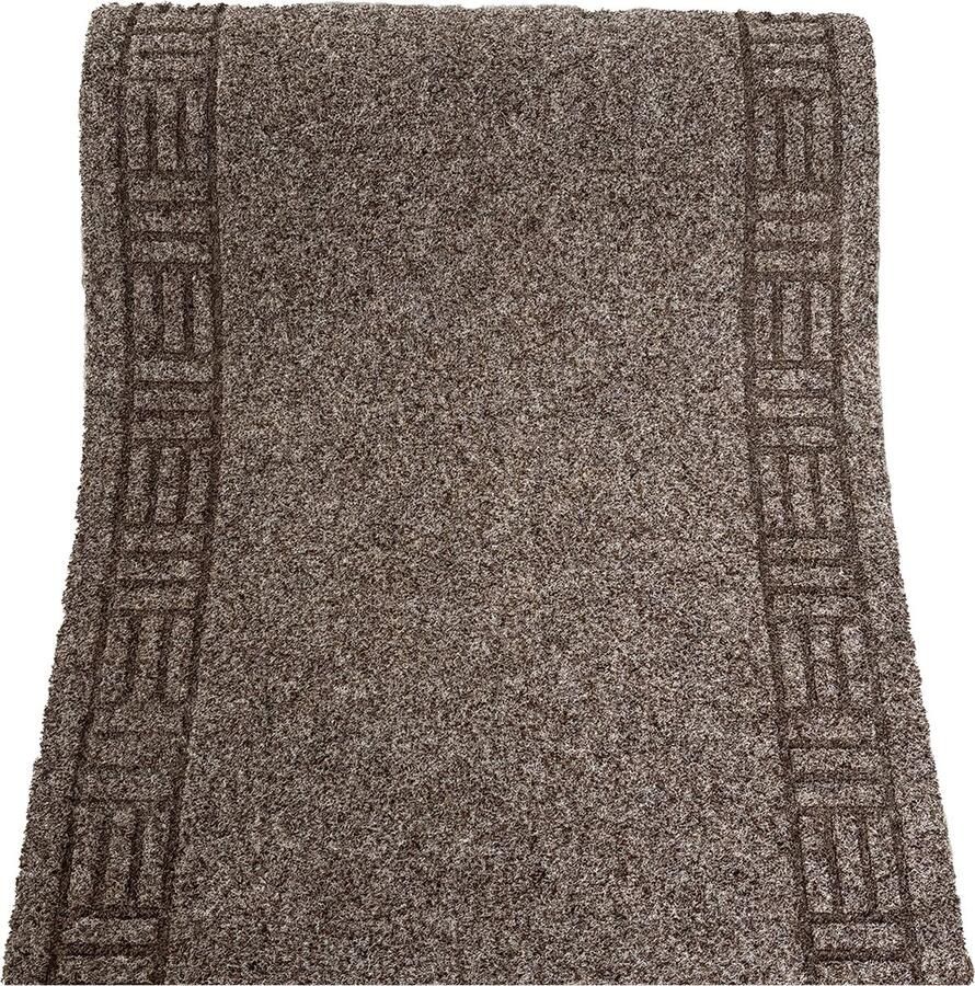 JYG Tapijtloper Keukenloper 66x180cm Monaco beige 66cm breed variabele lengtes antislip onderhoudsvriendelijk vloerkleed op maat vloerkleed hal tapijt inkom traploper kitchenrunner carpetrunner