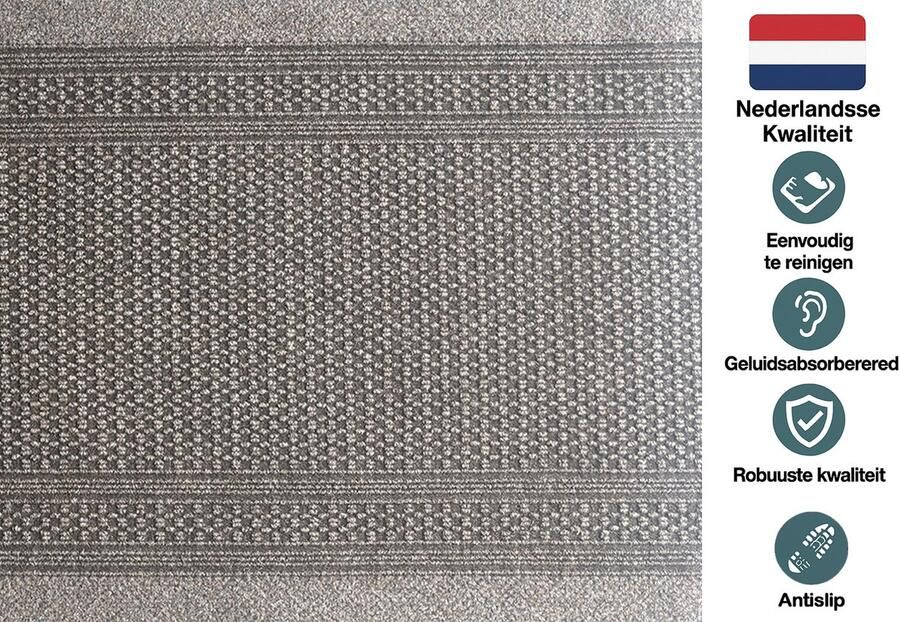 JYG RACING BRUIN 66x1400 cm Antislip keukenloper inkomloper traploper keukenmat Verschillende Afmetingen en Kleuren