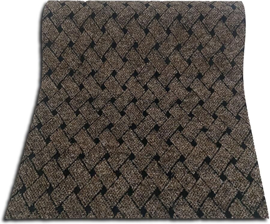 JYG Union Naaldvilt Keukenloper Bruin 100 cm 100 x 250cm