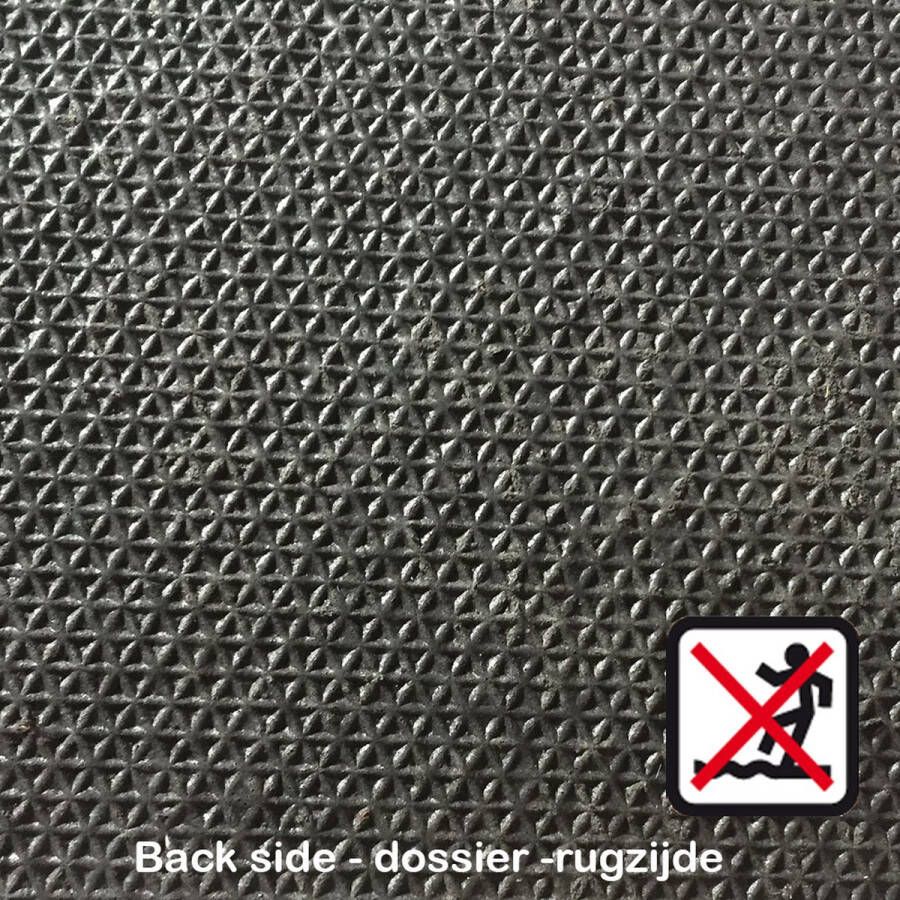 JYG Keukenloper GREECE ANTRACIET 66x900 cm Antislip keukenloper inkomloper traploper keukenmat Verschillende Afmetingen en Kleuren