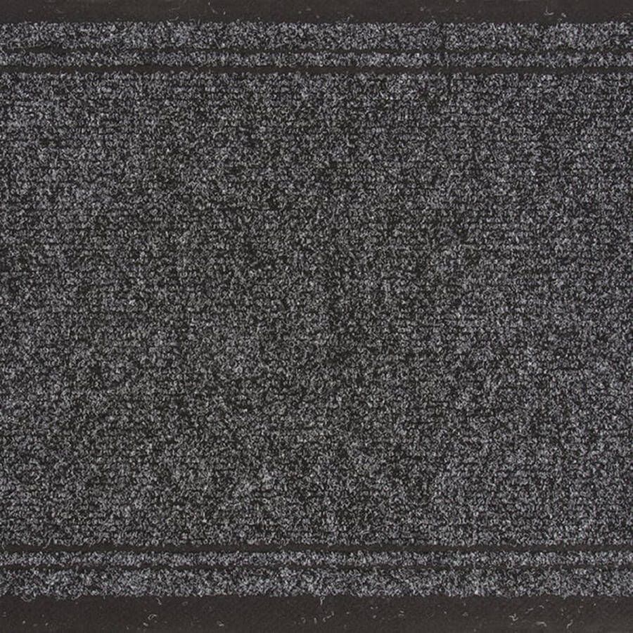 JYG Tapijtloper Club Antraciet 100 x 350 cm Keukenloper Anti Slip snijdbaar - Foto 2