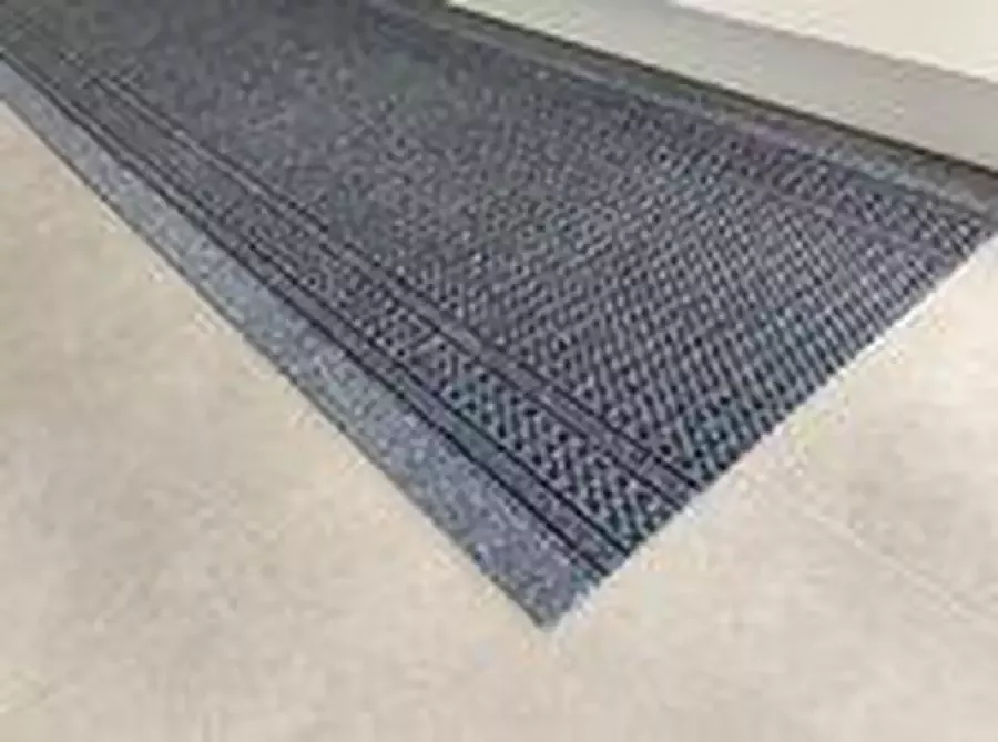 JYG Vloerkleed Racing Keukenloper Keukenmat Anti Slip 66x1100 cm Grijs