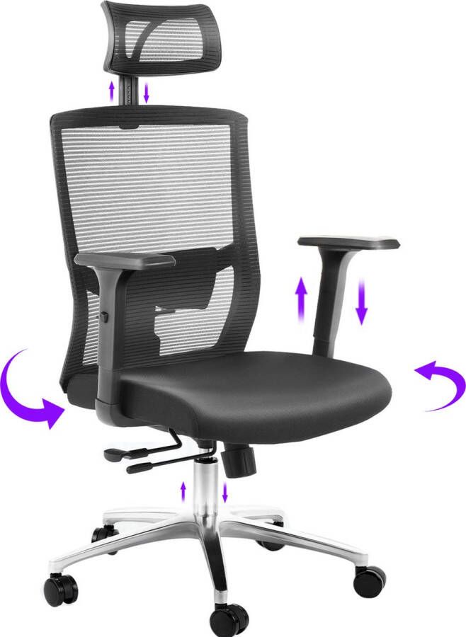 K IKIDO Ergonomische Bureaustoel Office Chair Ergonomisch Bureaustoelen voor volwassenen