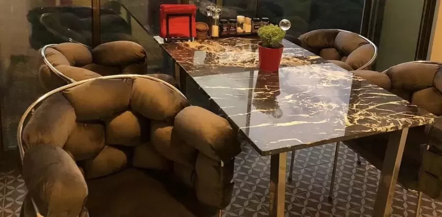 K-SAG HOME BV Gummins Zetelset Bruin met Goud