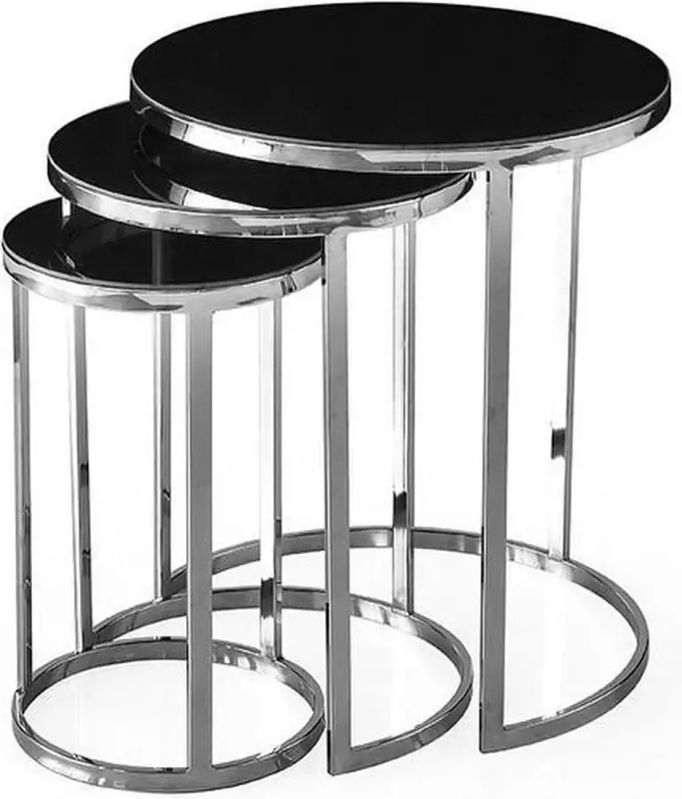 K-SAG HOME BV Zigon Bijzettafels zilver