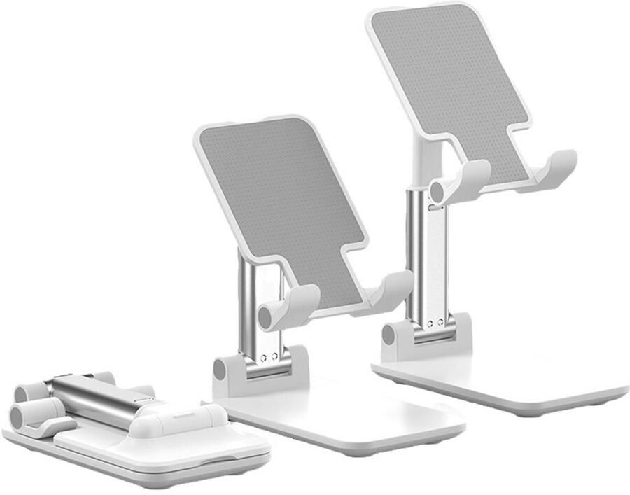 K3 Telefoonstandaard Opvouwbaar & Verstelbaar Wit