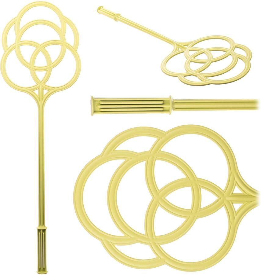 KADAX Caussin Tapijtklopper 70 5 x 21 cm Geel