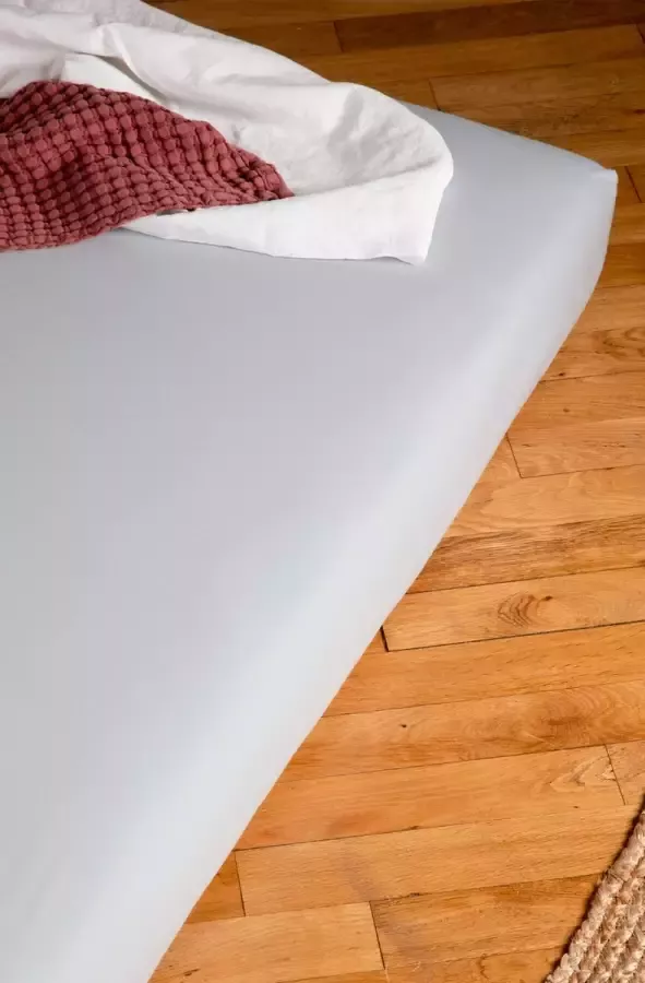 KADOLIS Waterdicht hoeslaken voor tweepersoonsbed 160x200 cm Parelgrijs