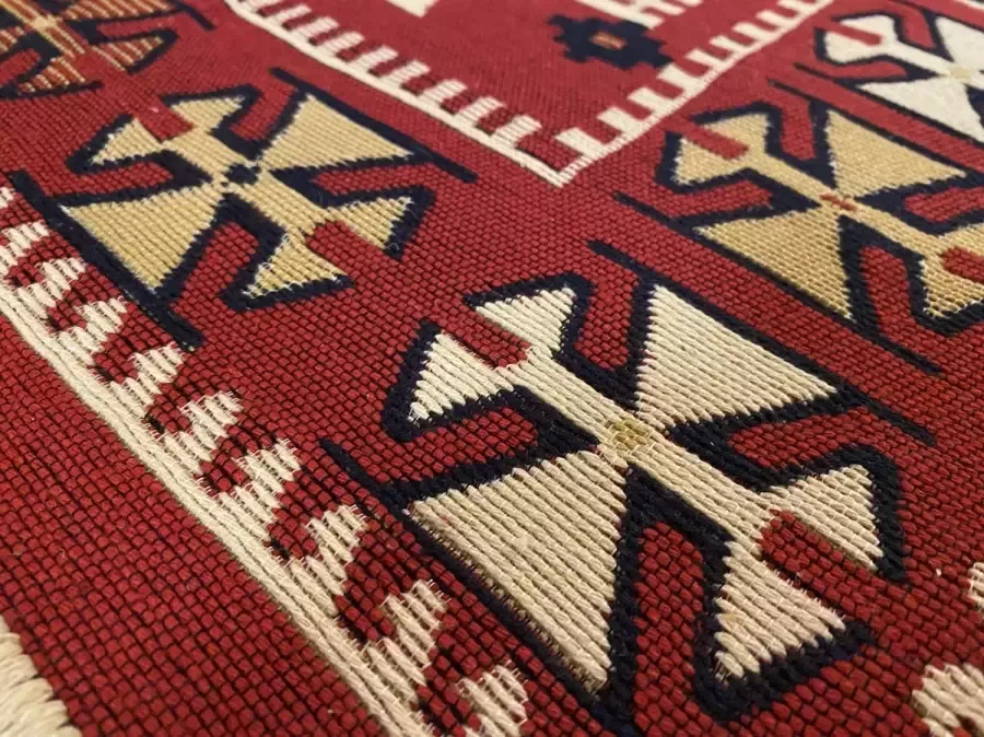 Kadotche Tapijt Classic Vloerkleed 80x125 Carpet Kelim dubbelzijdig