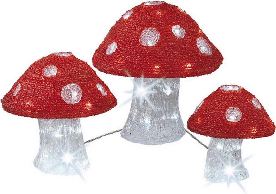Kaemingk Lamp Lumineo Paddenstoel Wit