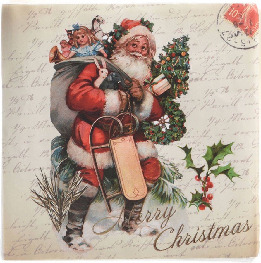 Kaemingk Servet kerstman