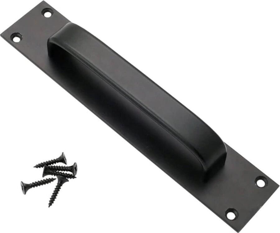 Aluminium Design Handgreep Zwart Set van 10 Stuks Handgreep Badkamer Handvaten Kast Handgreep Kast Handgreep Keukenkastjes Handgrepen voor Deurtjes 10 Stuks