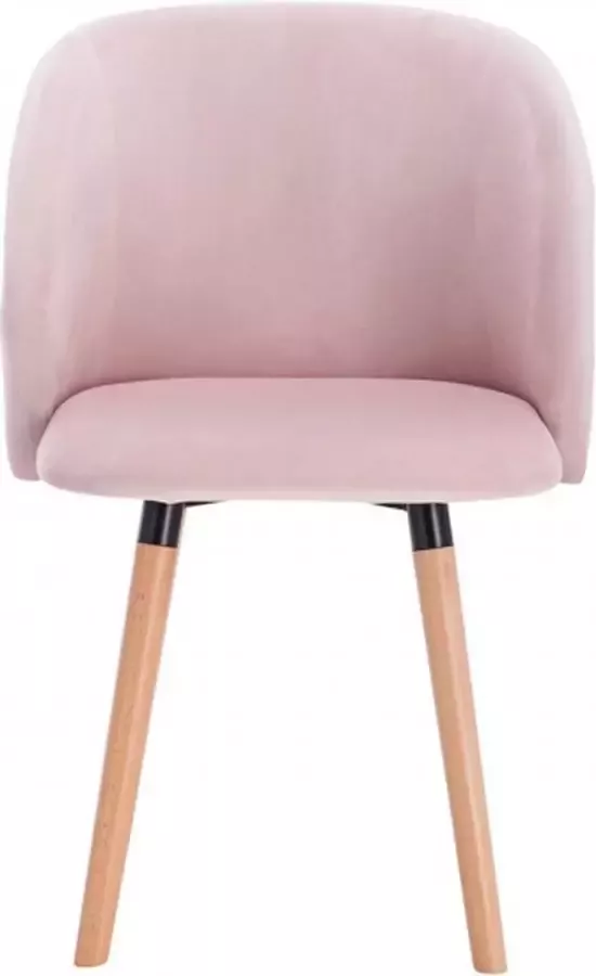 KAMYRA Velvet Eetkamerstoel Gestoffeerd & Met Armleuning 1 stuk Eetkamerstoelen voor bij de Eettafel Grijs met Zwarte Poten