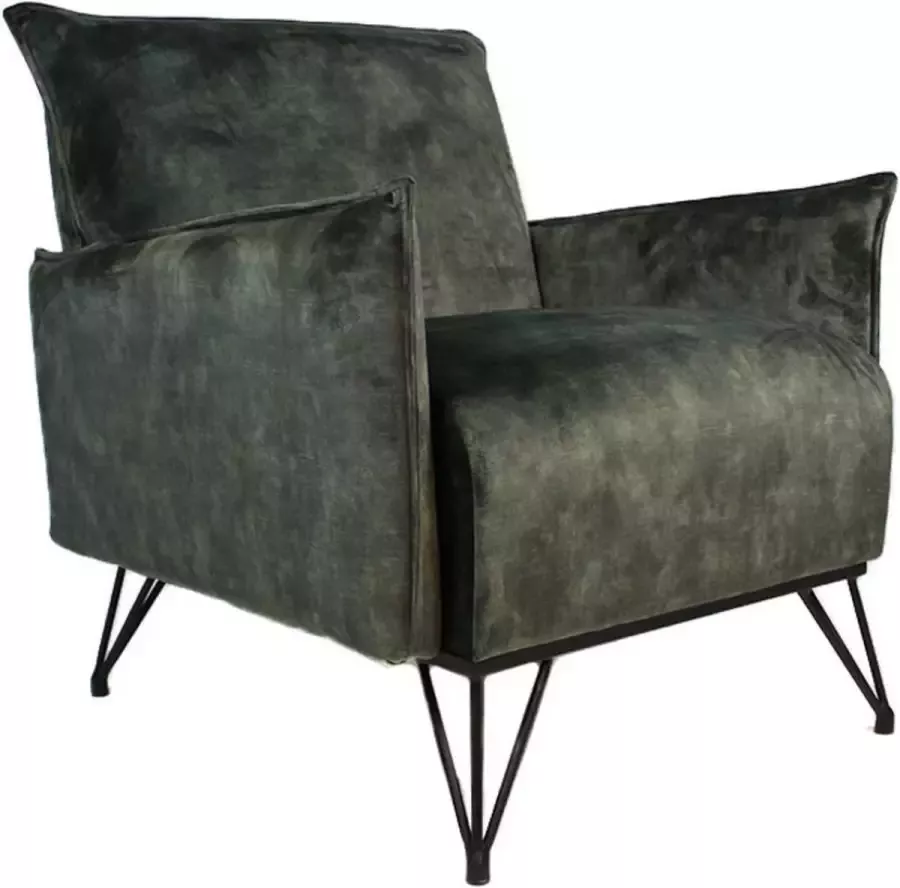 Kantoormeubelen Plus Fauteuil Emma Groen