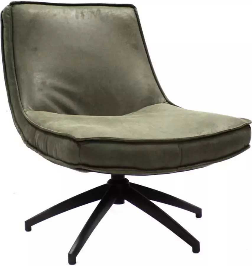 Kantoormeubelen Plus Fauteuil Tammela Eco Leer Groen - Foto 2