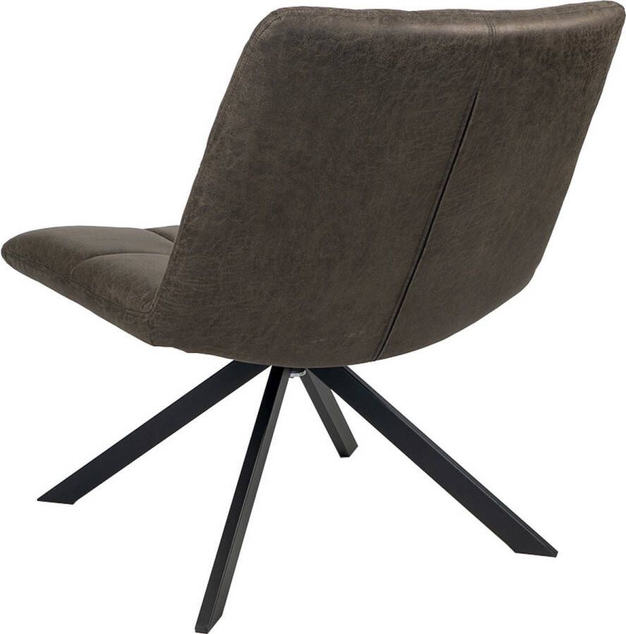 Kantoormeubelen Plus Fauteuil Vaala Eco Leer Cognac
