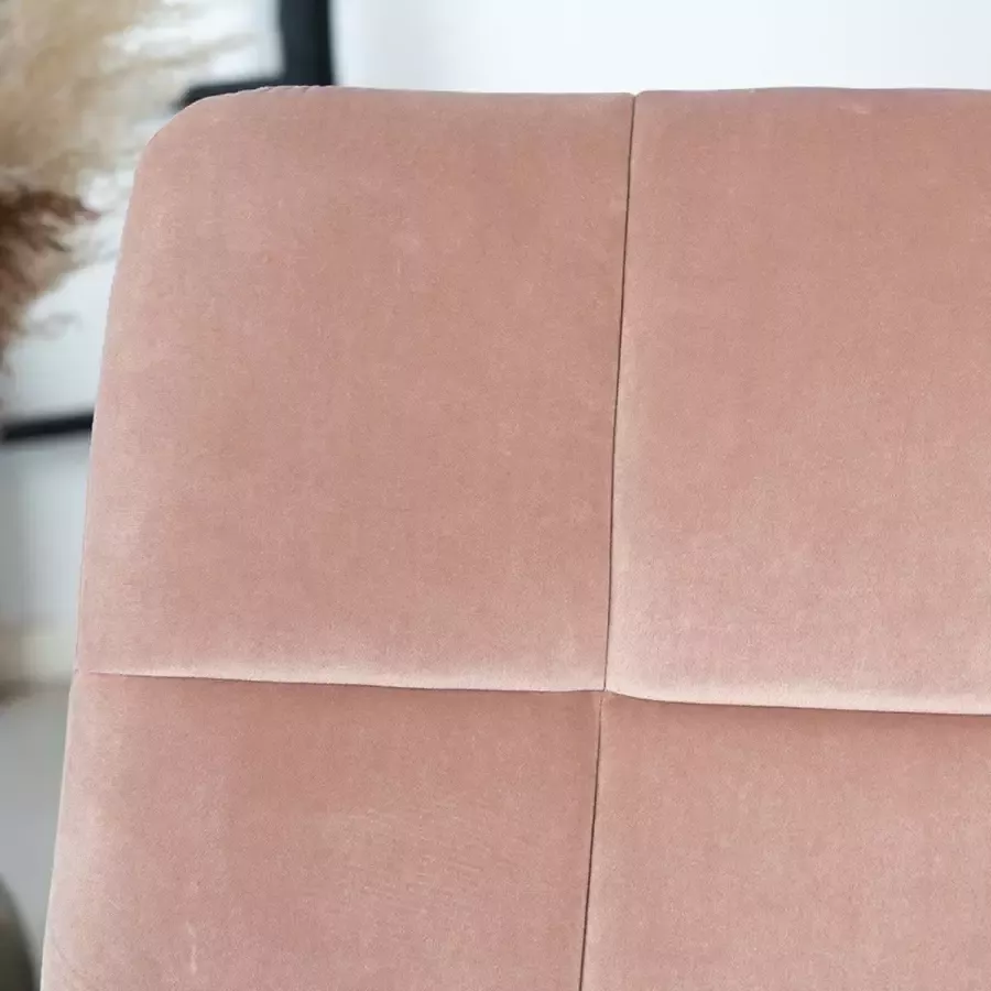Kantoormeubelen Plus Fauteuil Vaala Velvet Roze - Foto 2