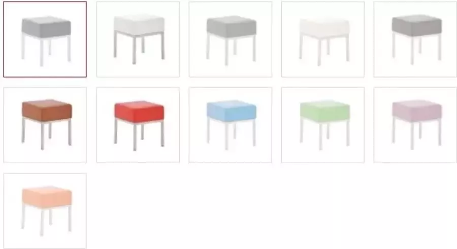 Kantoormeubelen Plus Hocker Kopenhagen Crème