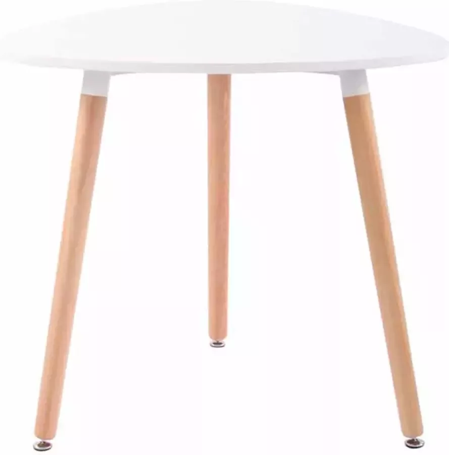 Kantoormeubelen Plus Sidetable Fredericia diameter 80 cm N Wit