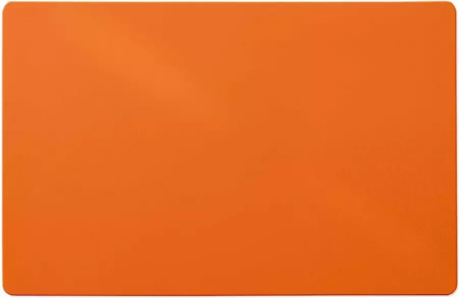 Floordirekt Vloerbeschermingsmat Voor Harde Vloeren Gekleurde Onderlegger voor Bureaustoelen Bureaustoelmat Stoelonderlaag Polypropyleen Dikte: 1 9 mm Oranje 114 x 200 cm - Foto 2