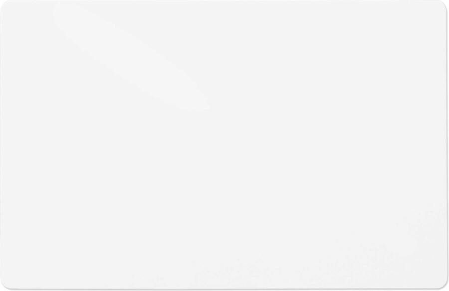 Floordirekt Vloerbeschermingsmat Voor Harde Vloeren Gekleurde Onderlegger voor Bureaustoelen Bureaustoelmat Stoelonderlaag Polypropyleen Dikte: 1 9 mm Wit 114 x 200 cm - Foto 2