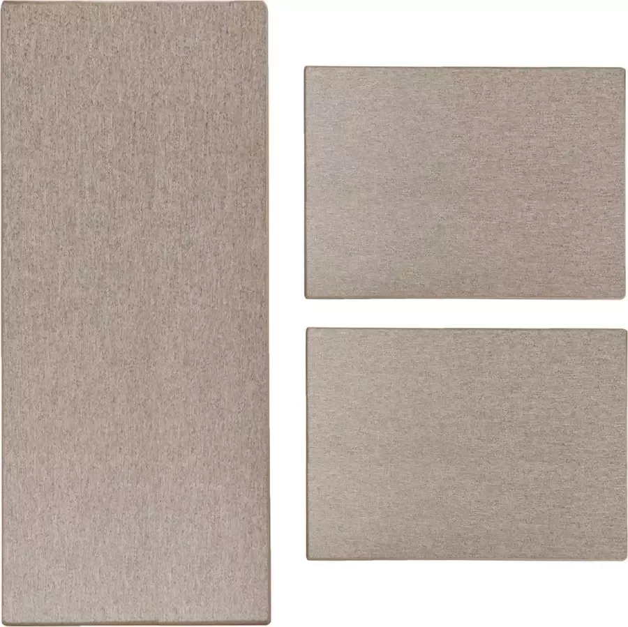 Floordirekt Slaapkamen vloerkleed in Sisal-Optik Sabang 3-Delig Beige 1 Loper: 80 x 300 cm + 2 Loper: 80 x 150 cm - Foto 2