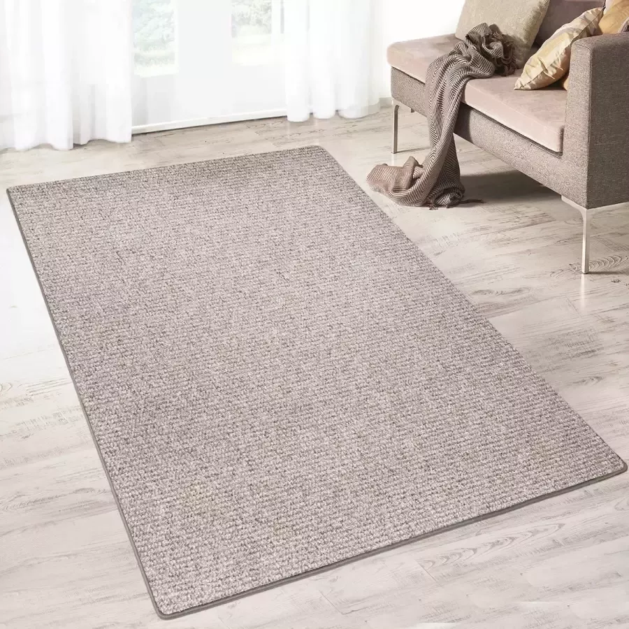 Floordirekt Tapijtloper Vloerkleed Carlton Grijsbeige 80 x 200 cm - Foto 2