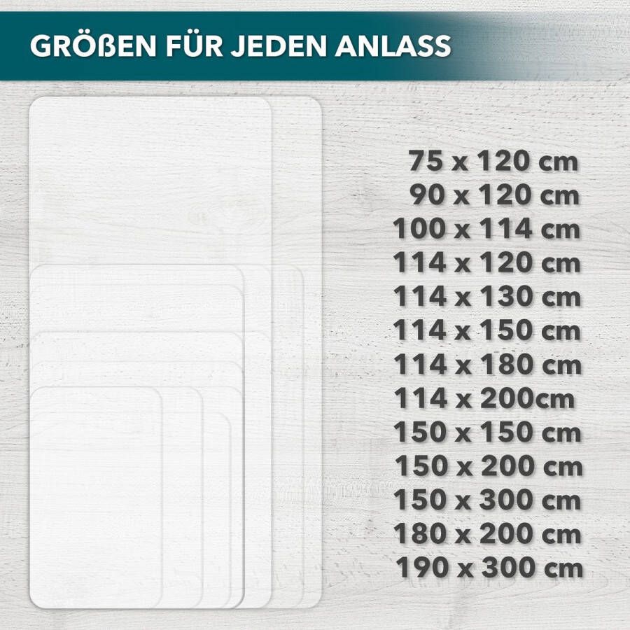 Karat Vloerbeschermer Bureaustoelmat Performa Voor harde vloeren Polycarbonaat 190 x 300 cm