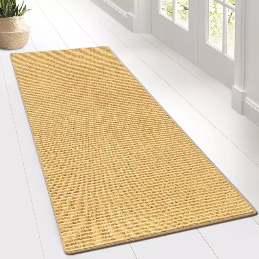 Floordirekt Vloerkleed Sisal Tapijt Sylt Natuur 100 x 300 cm